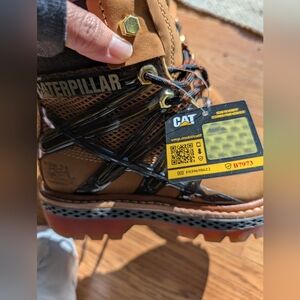 Caterpillar Centennial Golden Gate Bridge Brown Work Boots